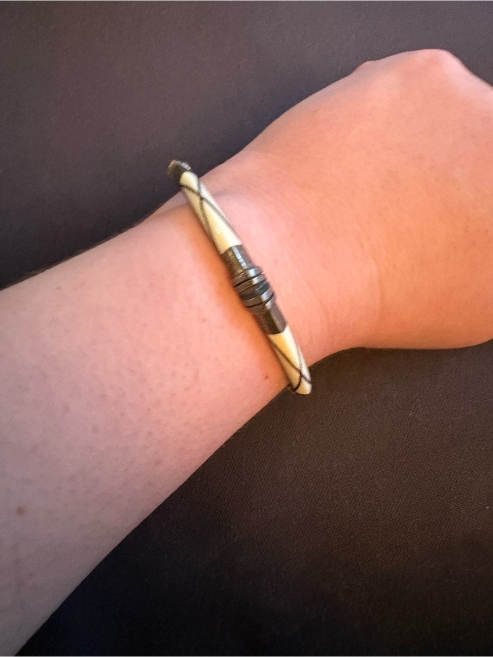 Silver and Ivory Bracelet